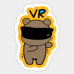 CoCo playing VR Sticker